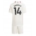 Manchester United Christian Eriksen #14 Barnkläder Tredje matchtröja till baby 2023-24 Kortärmad (+ Korta byxor) Billigt